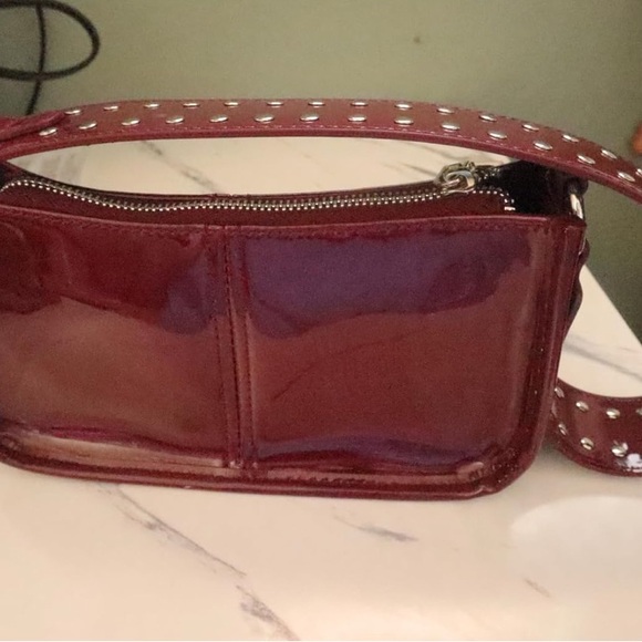 Handbags - Stylish Burgundy Women's Bag